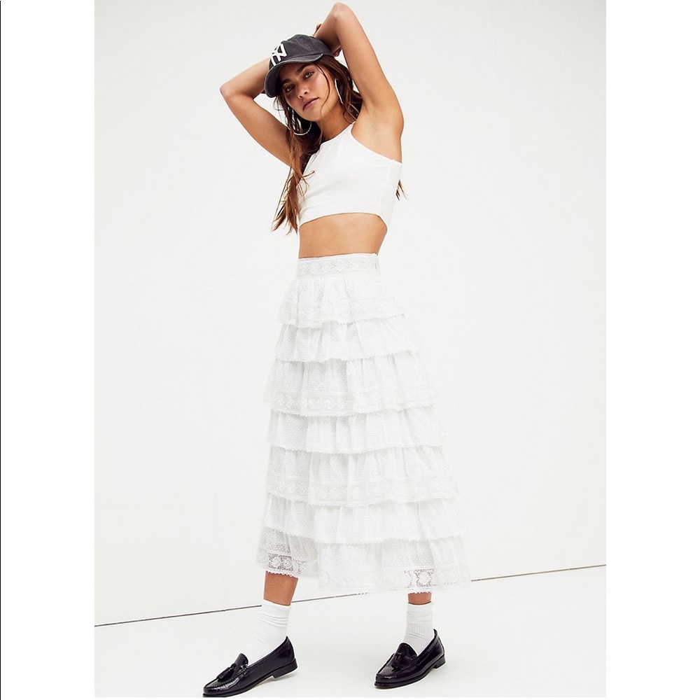 Loveshackfancy Borneo Skirt